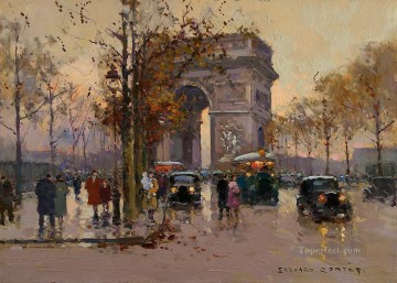 Arco de triunfo CE 2 parisino Pinturas al óleo